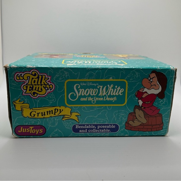 Walt Disney Snow White and the Seven Dwarfs Just Toy Talk Ems Grumpy (NO SOUND) - Picture 5 of 7